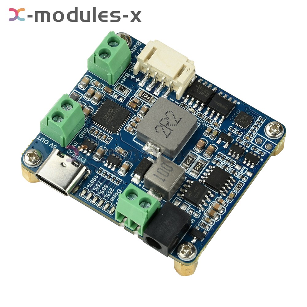 6-24V Solar Panel Power Management Module 5V 3A Supports MPPT, PD QC FCP SFCP
