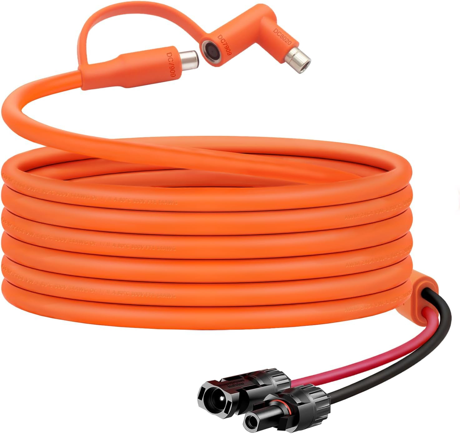 20FT MC4 to 8Mm Adapter Cable for Jackery | Universal Solar Panel Connector and