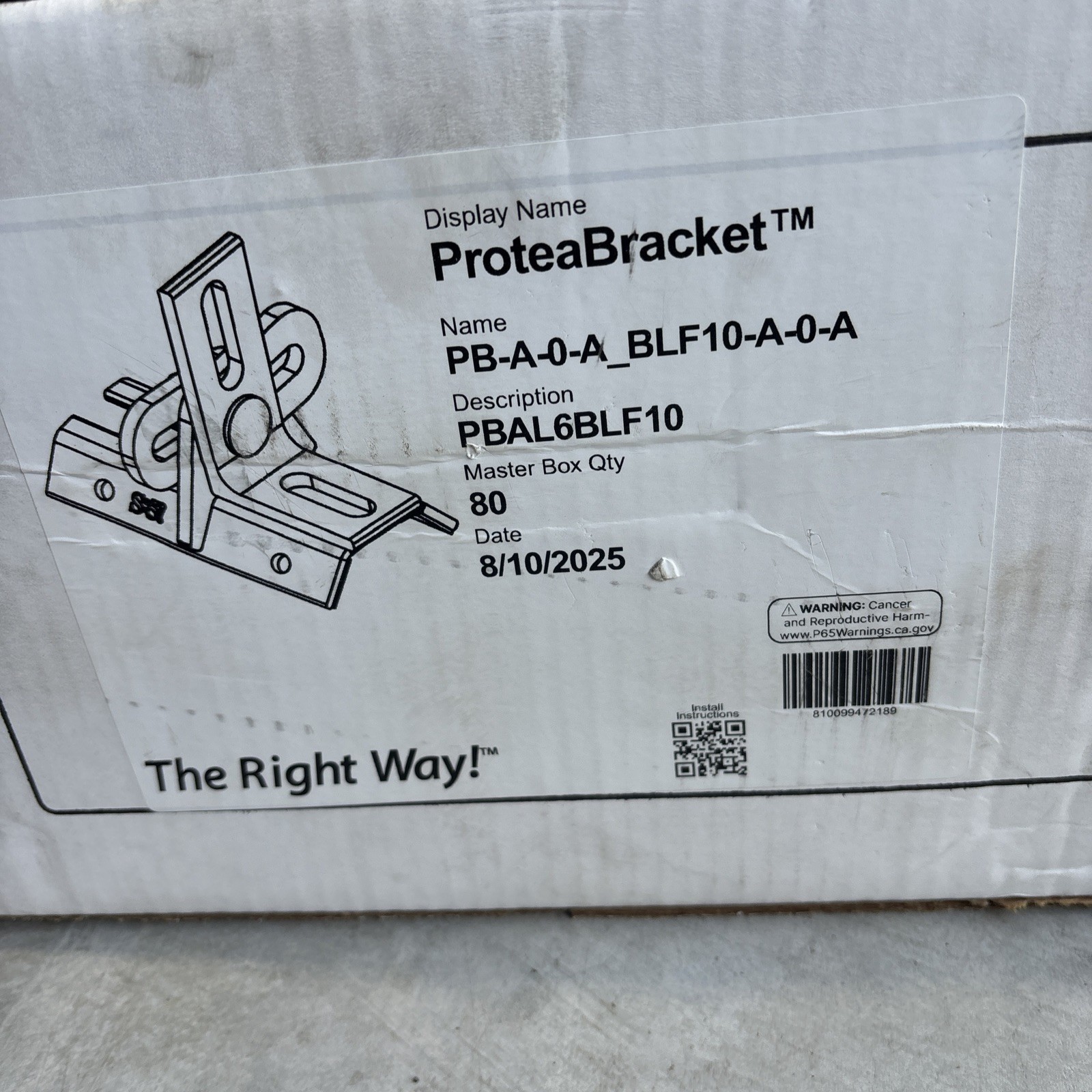 S-5! Case Of 80 Protea Bracket AL Solar Panel Mount Bracket Trapedoidal