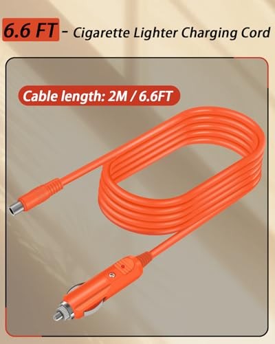 14AWG Car Charging Cable for Jackery Portable Power Station Explorer 3000 Pro