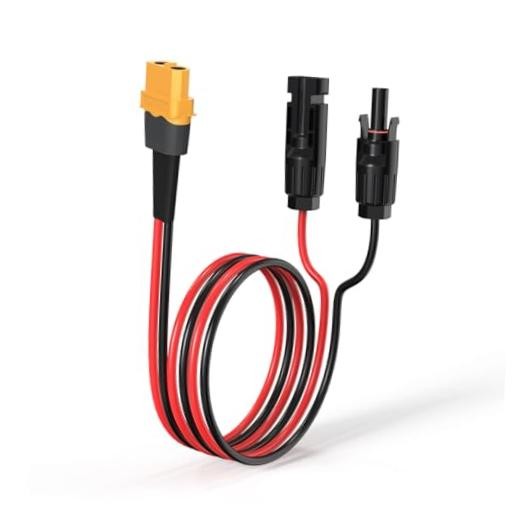 10AWG XT60 Solar Cable 2 10 25 35 50 75 100FT XT60 Extension Cable Solar 2FT