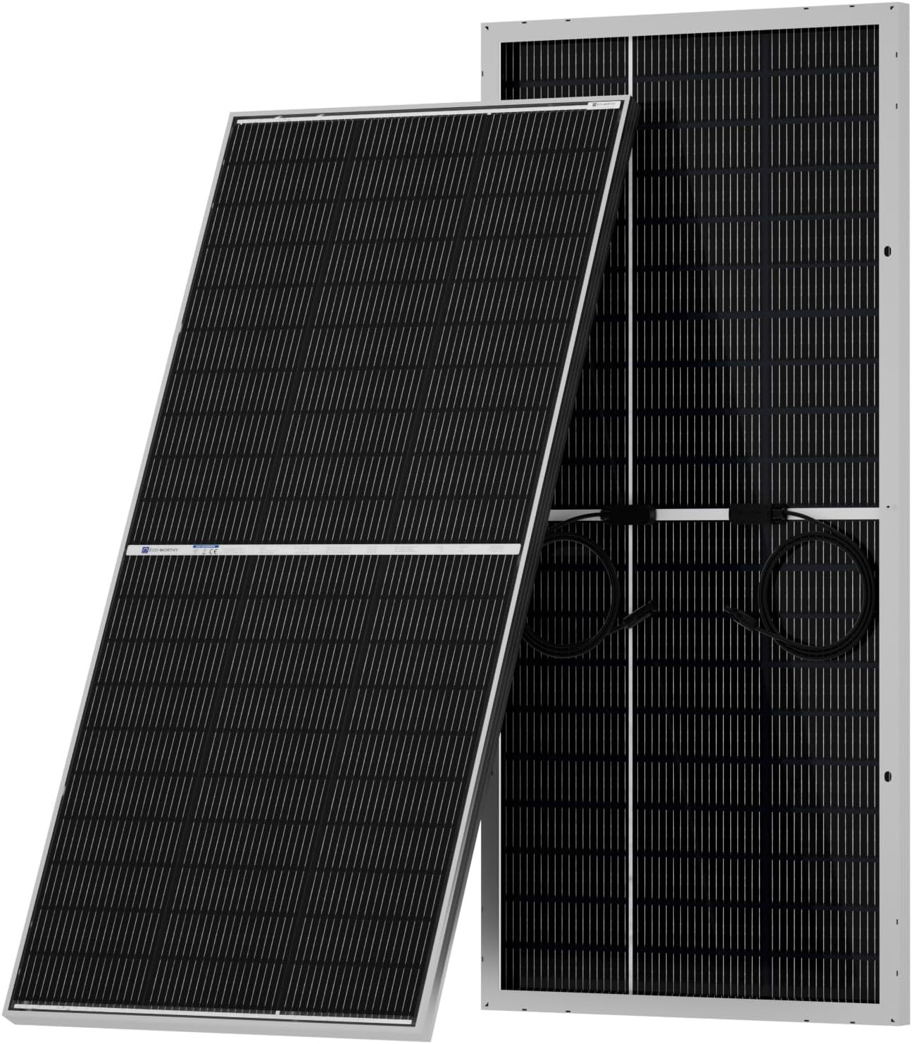 195W Bifacial Solar Panel – 25% Efficiency for RV, Boat, Home & Off-Grid