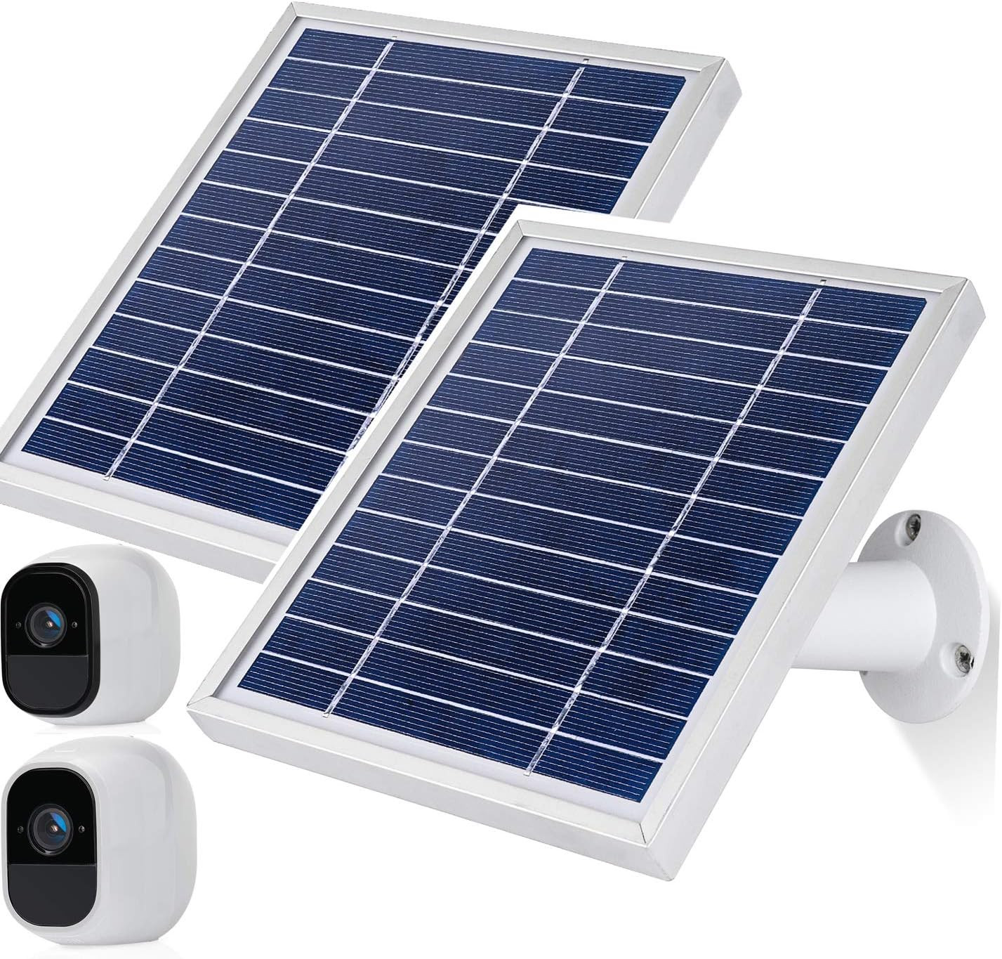 Itodos Solar Panel Compatible with Arlo Pro and Arlo Pro2 Camera,11.8Ft Power Ca