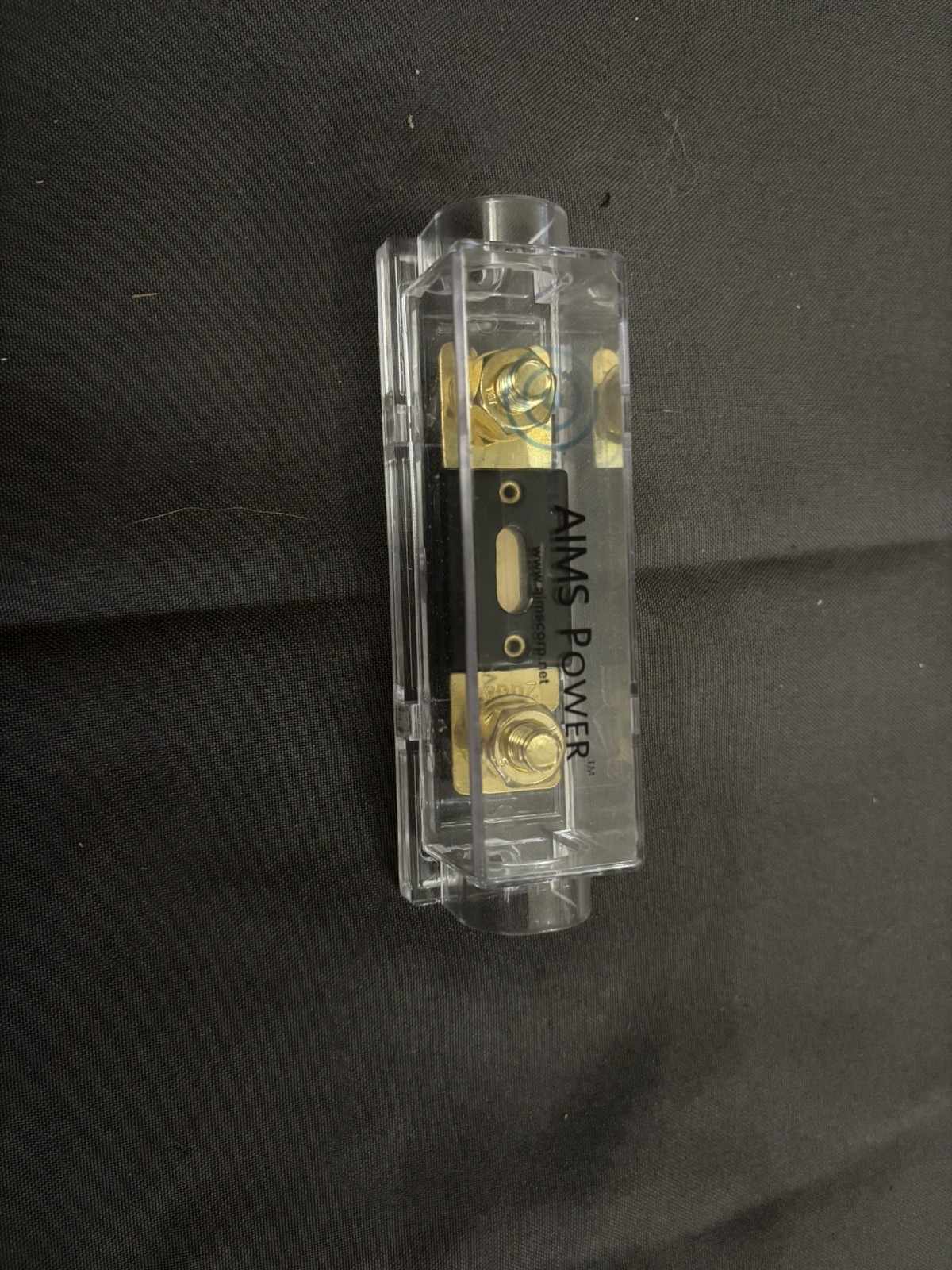 AIMS Power ANL Fuse Holder Clear Cover High Current Fuse Block w/ 200A Fuse