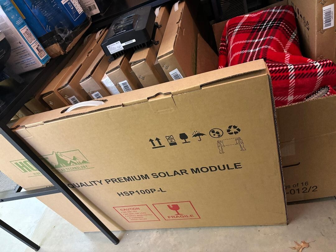 Solar 100W 12V Monocrystalline Solar Panel – LCS-100M