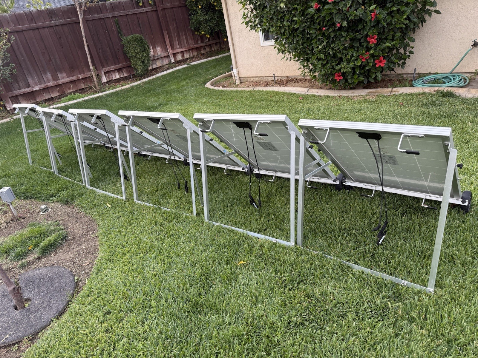 Natures Generator Elite Platinum System Complete W/ 6 Solar Panels Extra Pod