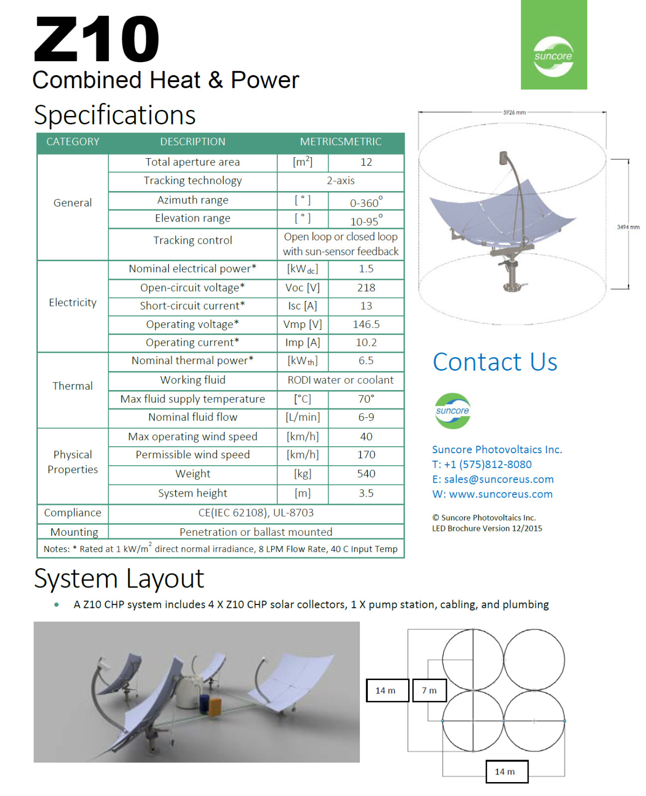 SUNCORE WATER COOLED ULTRA HIGH POWER SOLAR PANEL 1500W ONLY 5×7 IN 67% SYS EFF