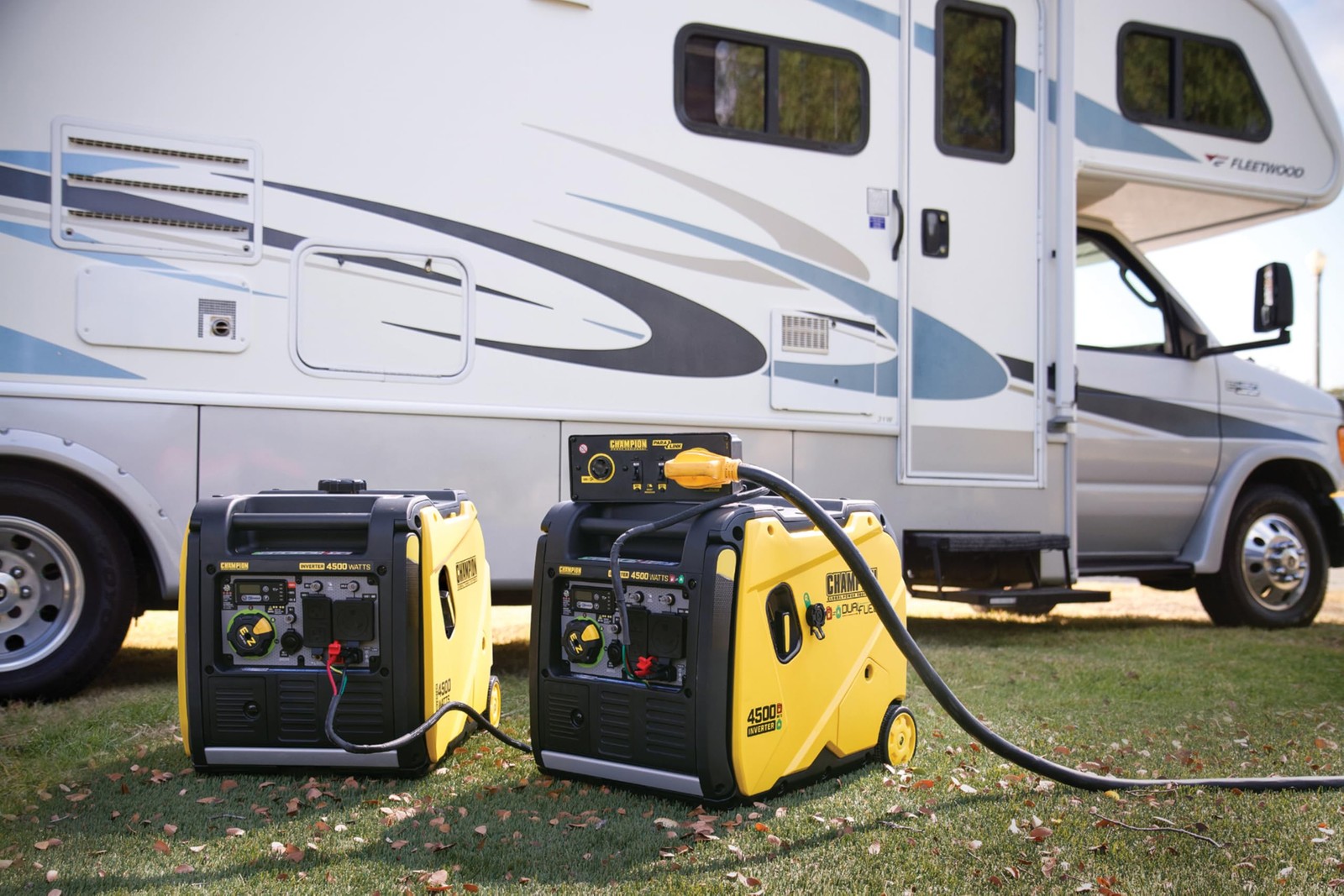 Champion Power Equipment 4500Watt RV Ready Portable Inverter Generator with Q…