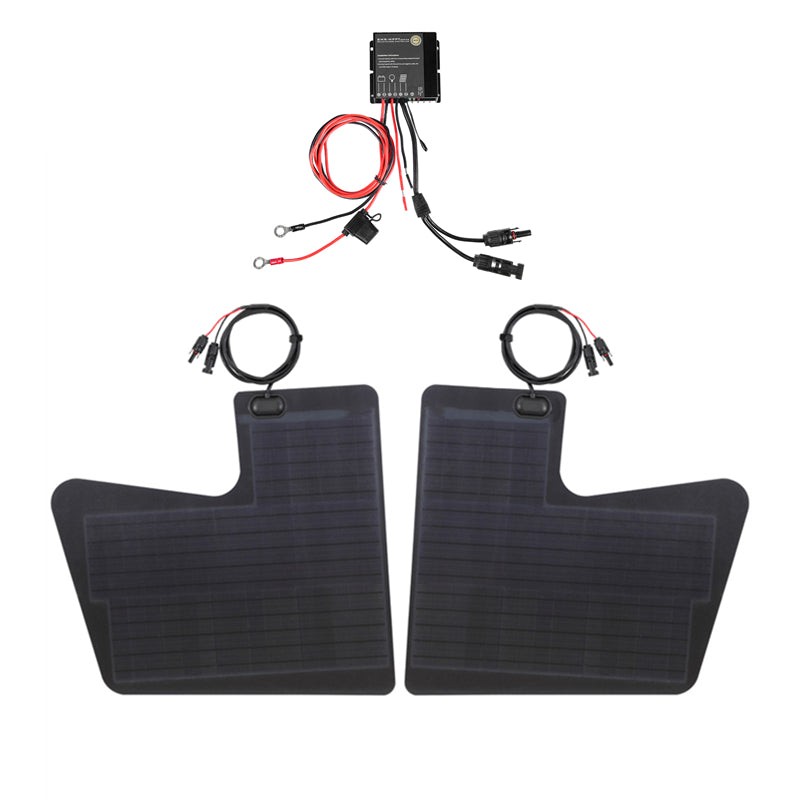 For Mercedes-Benz Sprinter 2nd Gen 2006-2018 NCV3 80W Hood Solar Panel 20V 4A