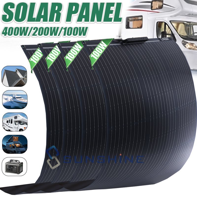 Mini Power Station Solar Generator Panel Power Bank USB Outlet Camping Hiking