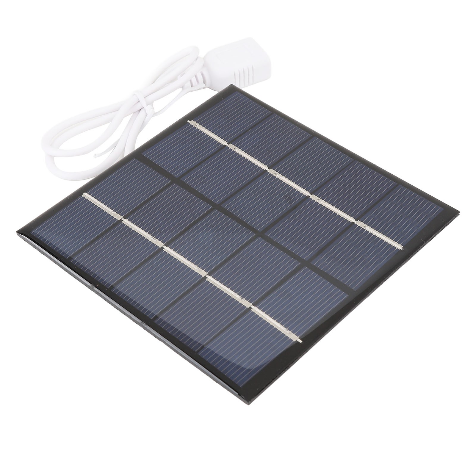 1.2W 5V Solar Panel Charger Phone Power Bank 3.7V Battery Polycrystalline