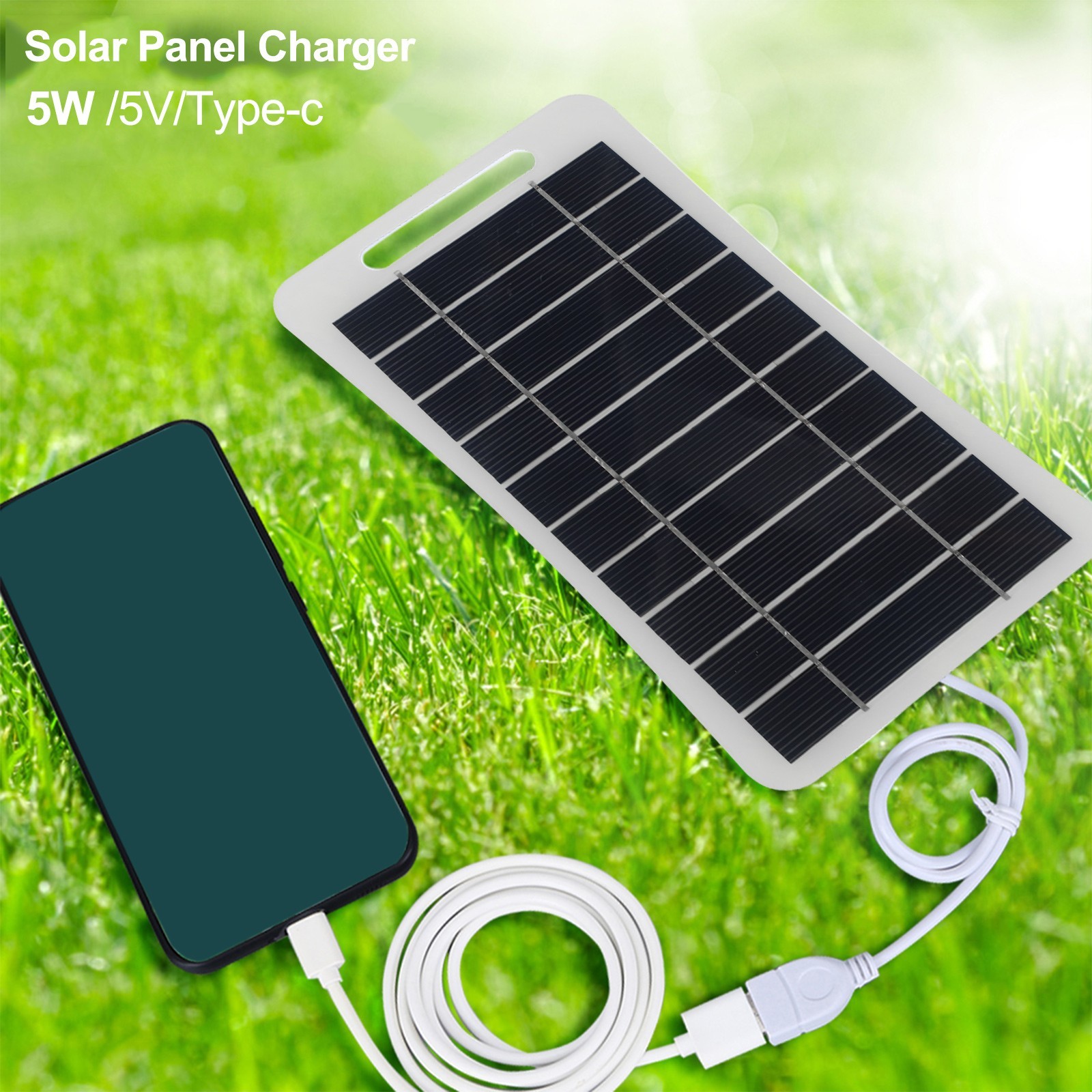 Green Energy Solar Panel Charger Portable Solar Charger Versatile Application