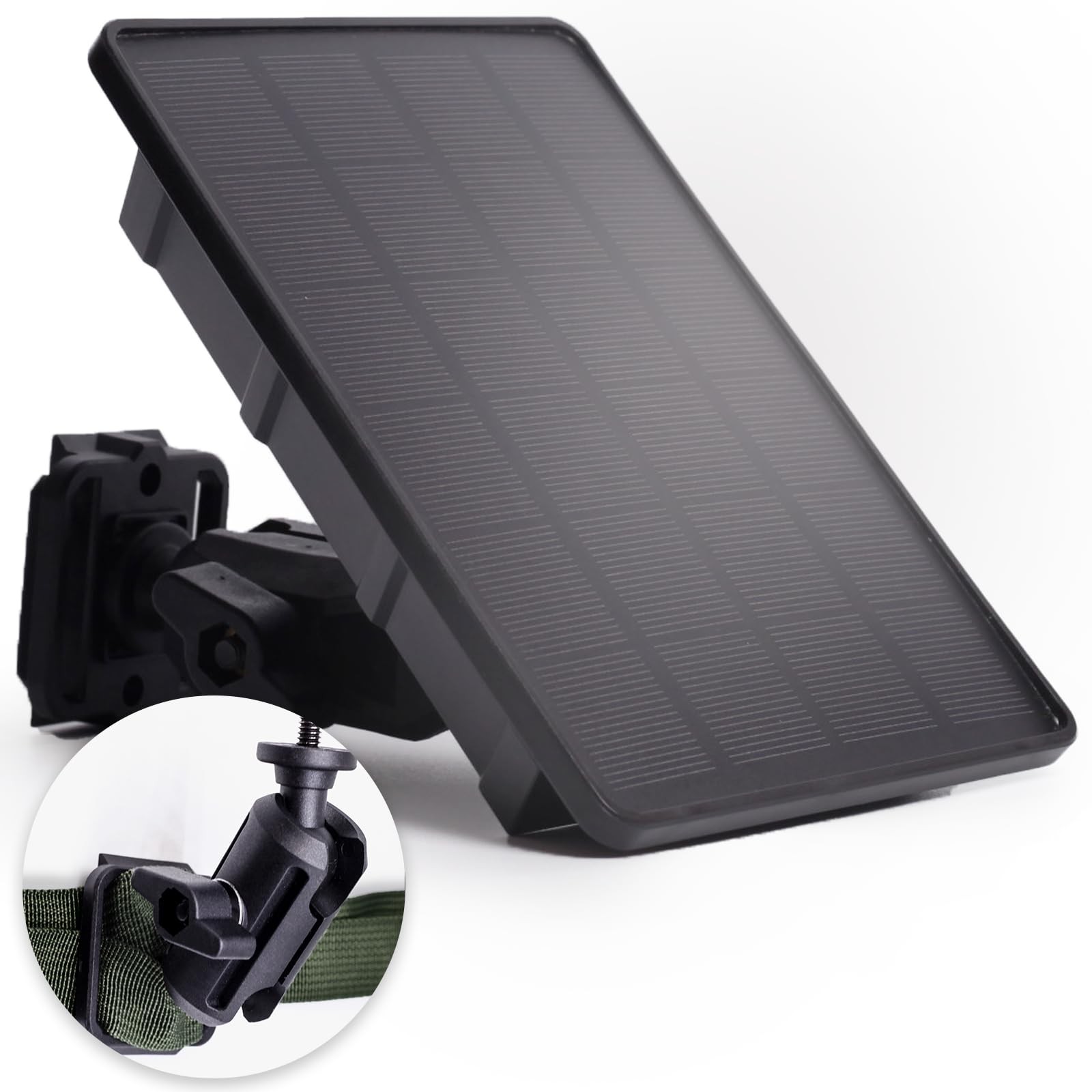 5V/12V Trail Solar Panel – 4W Solar Panel Battery w/ 8000mAh Li-ion Battery, …