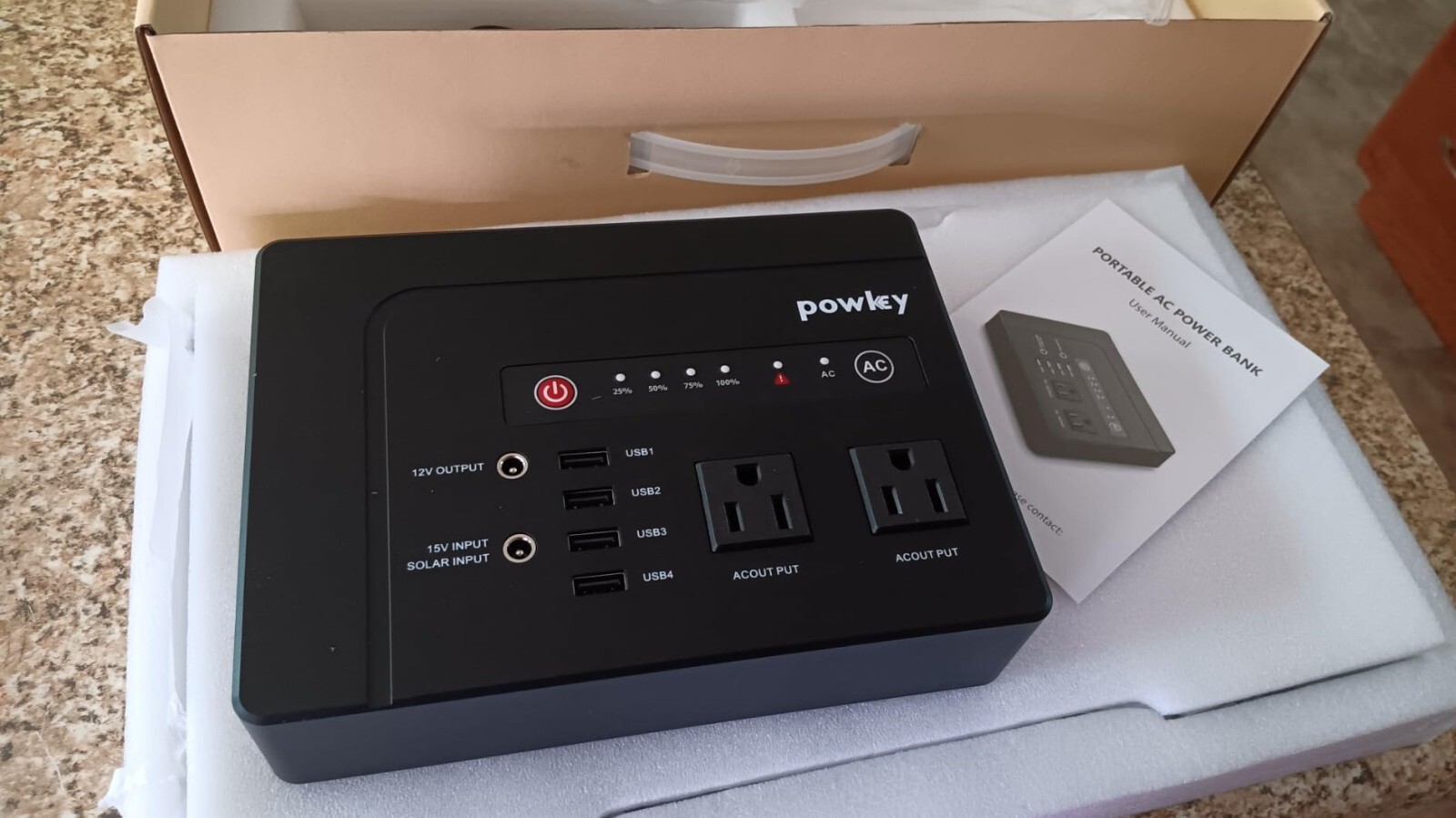 Solar Generator with Panel 200W Portable Power Station with Solar Panel 40W