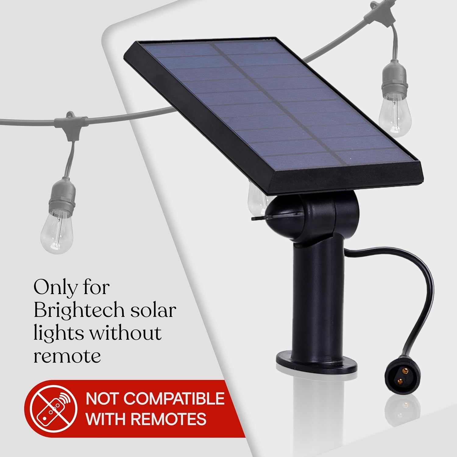 Replacement Solar Panel Ambience Pro Compatible ONLY W/ 1W Solar-Powered Outdoor