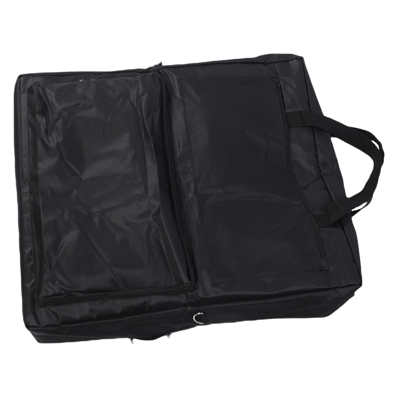 Solar Panel Storage Bag Double Layer Folding Travel Solar Panel Carrying Case