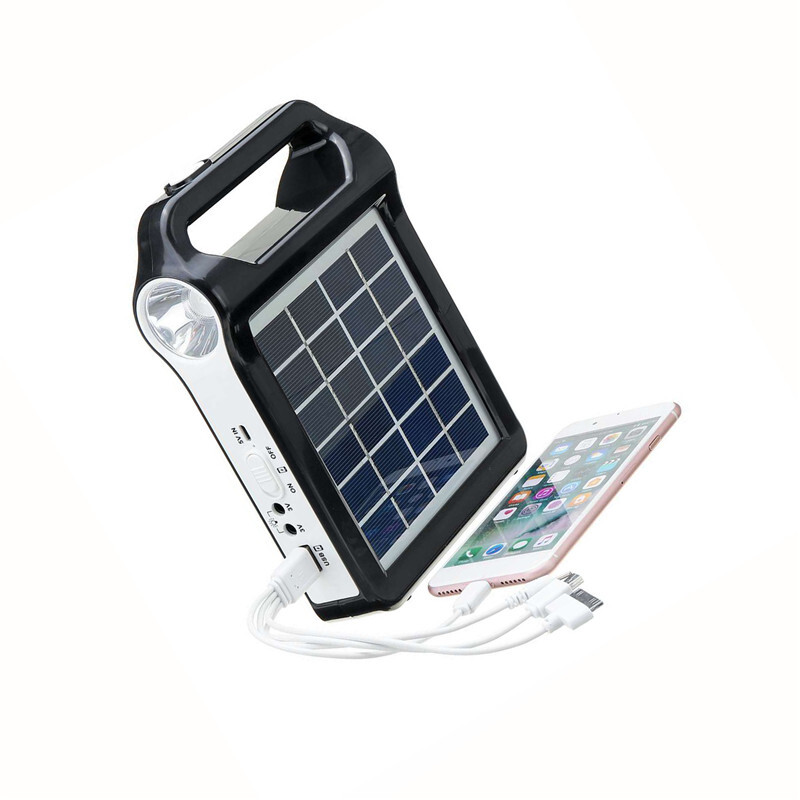 Solar Generator Panel Power Bank Outlet Camping Emergency Portable Power Station