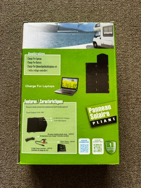 10W Foldable Solar Panel Charger USB 5V