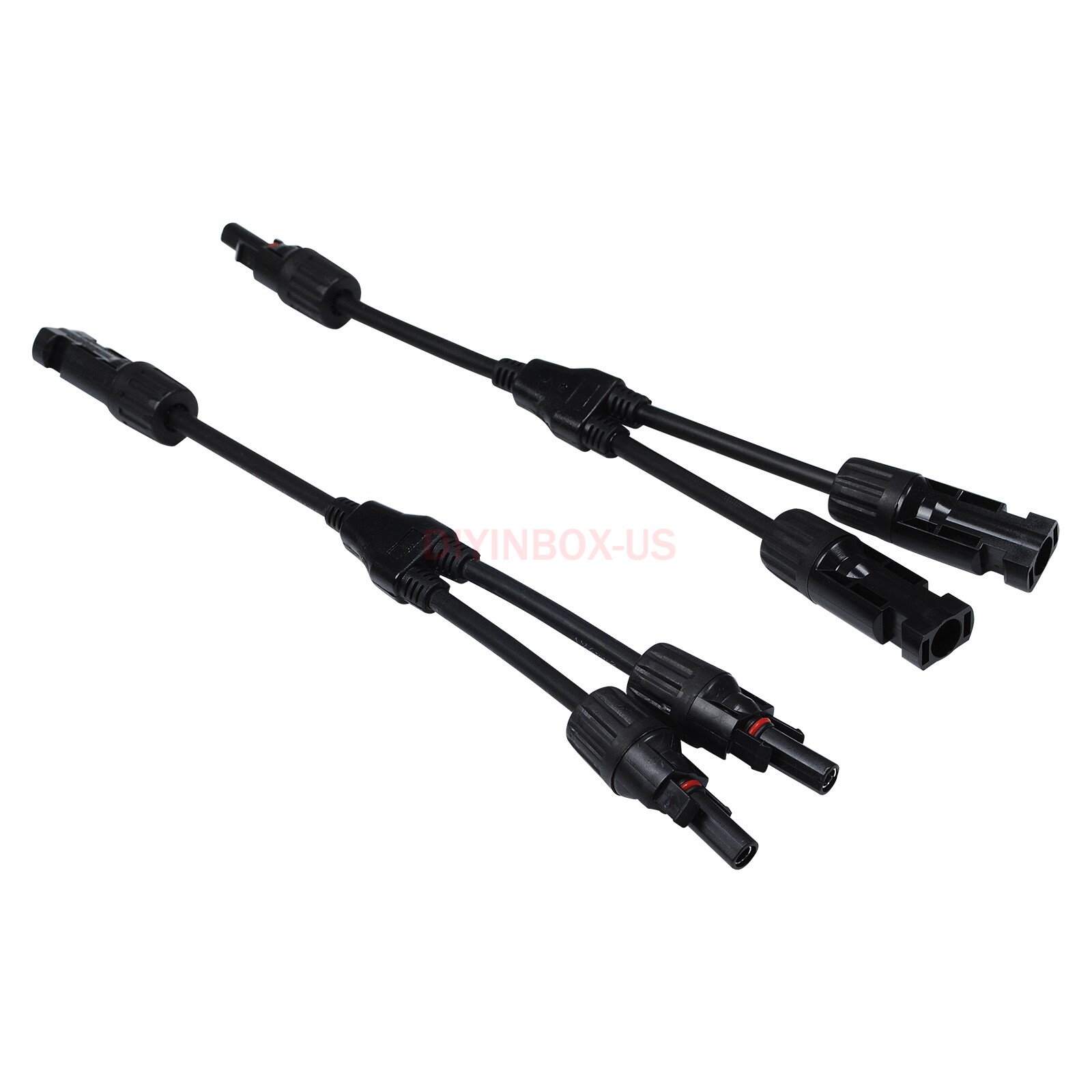 Lot Solar Panel Y Branch Cable Connection Waterproof Adapter Connector Extension