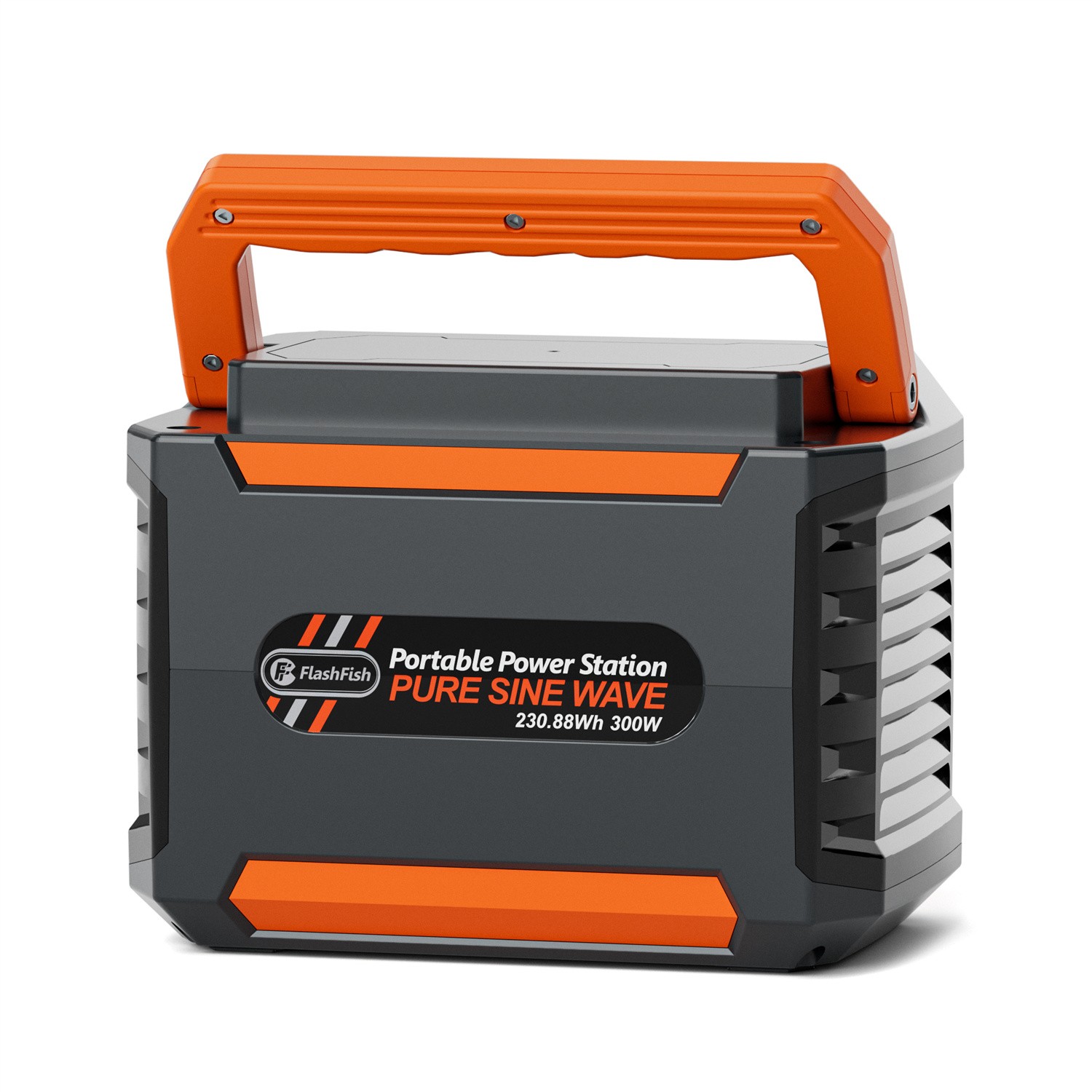 Flashfish P66 Portable Power Station 300W 230Wh Li-ion Generator Refurbished