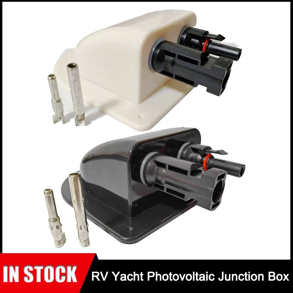 RV Double Wire Entry Gland Box Solar Panel Roof Wire Entry Gland Box Cable Motor