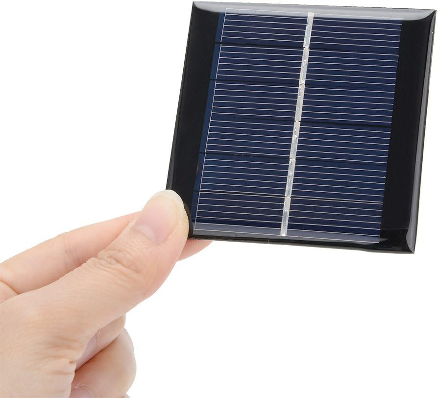 5Pcs 3V 100Ma Poly Mini Solar Cell Panel Module DIY for Light Toys Charger 70Mm