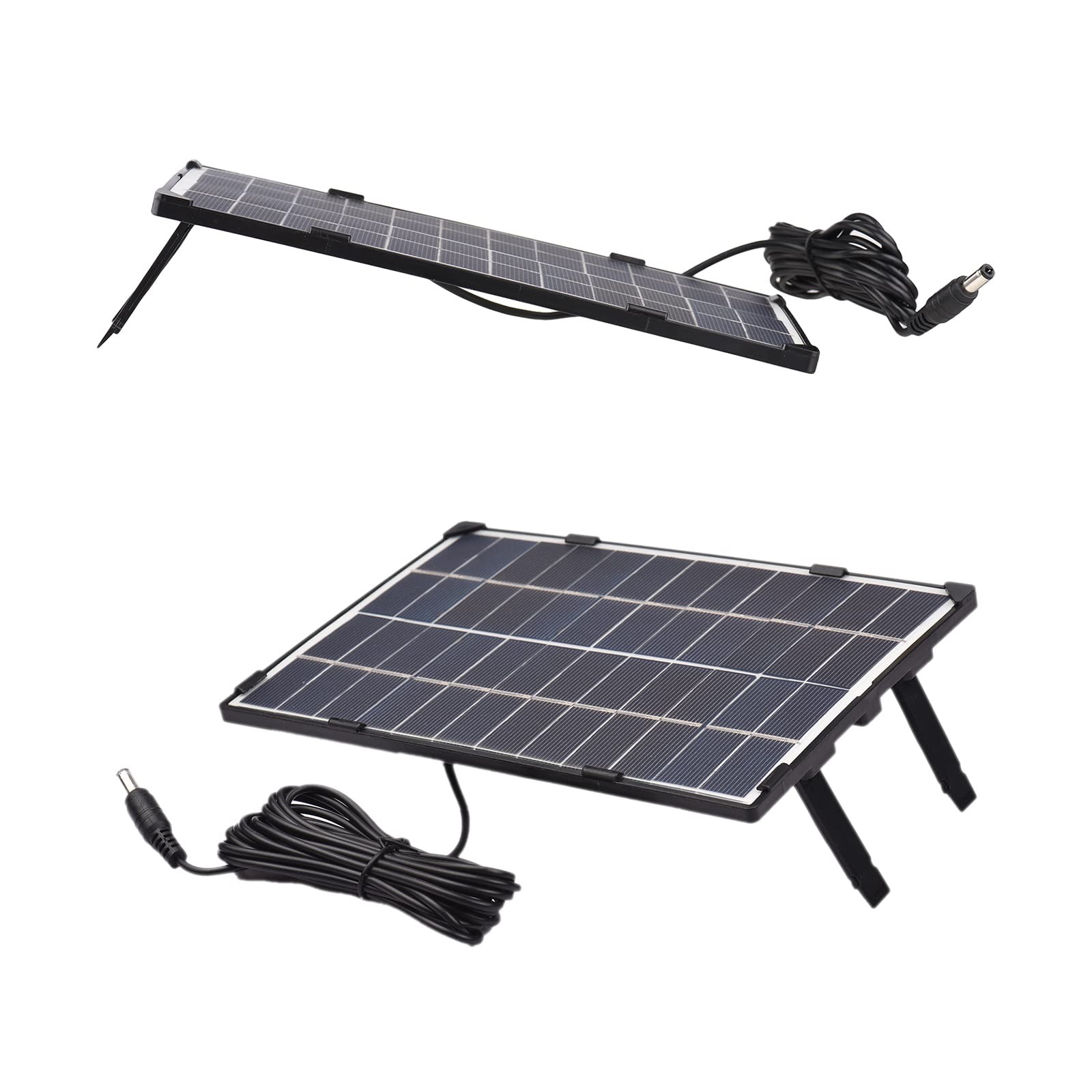 Mini Solar Panel, 6W 12V Solar Panel for Outdoor Security Camera Solar Cell w…