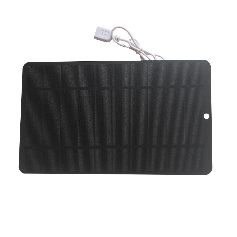 USB Outdoor Camping Solar Panel Charging Panel Mobile Power Charger 7W 5V