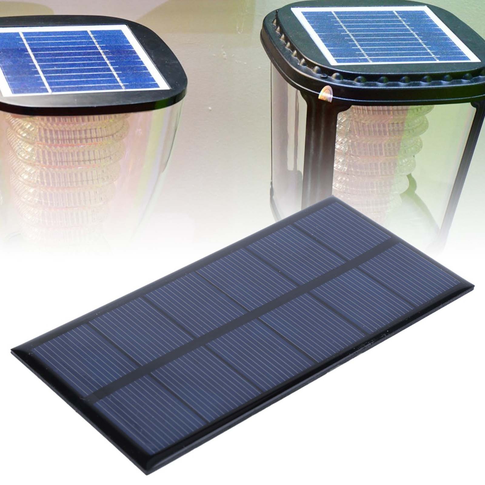 1W 3V Crystalline Silicon Solar Cell Panel Outdoor For DIY Power Charger Supply❀