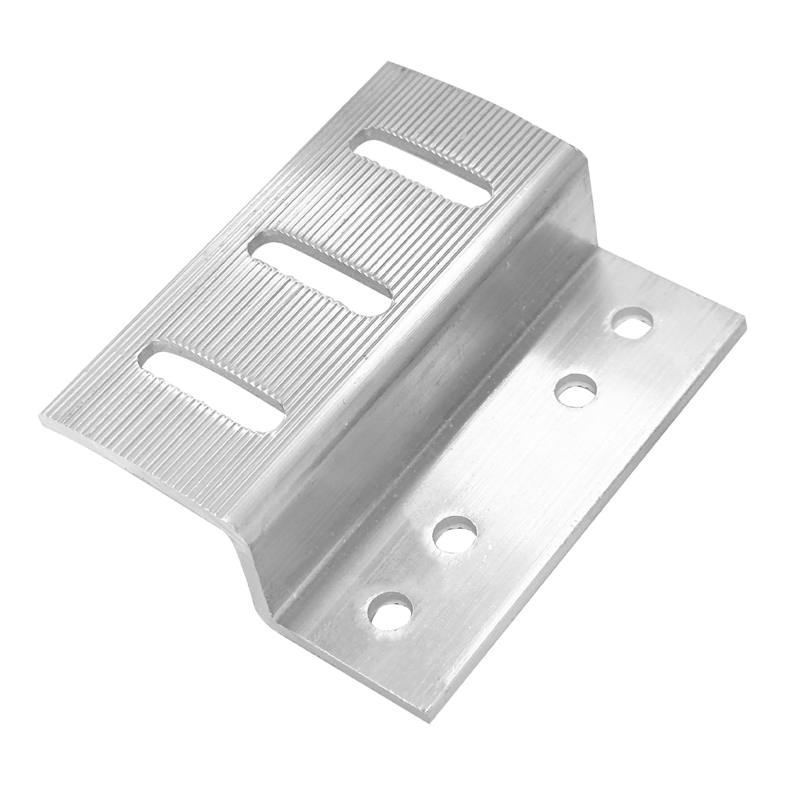 Solar Panel Mounting Z Brackets with Nuts & Bolts – 2 Sets of 4 Units, Silver
