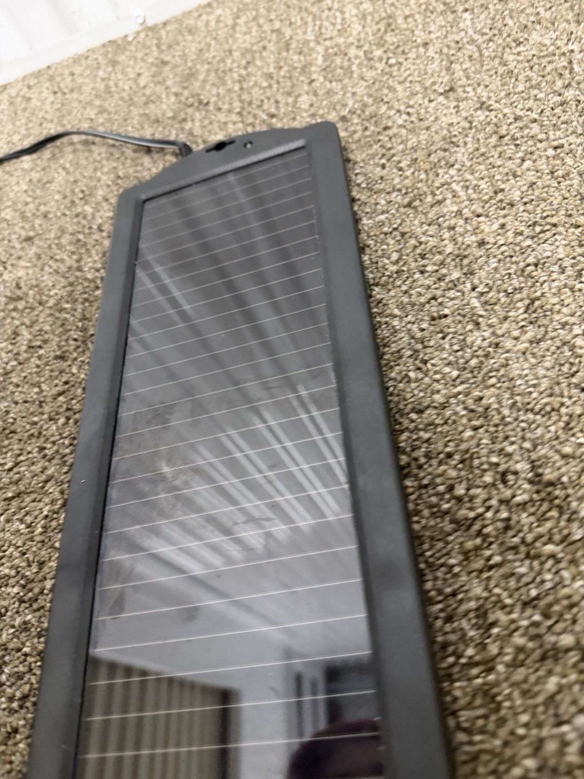 THUNDERBOLT MAGNUM SOLAR 1.5 WATT 12V SOLAR BATTERY CHARGER Untested SKU:P