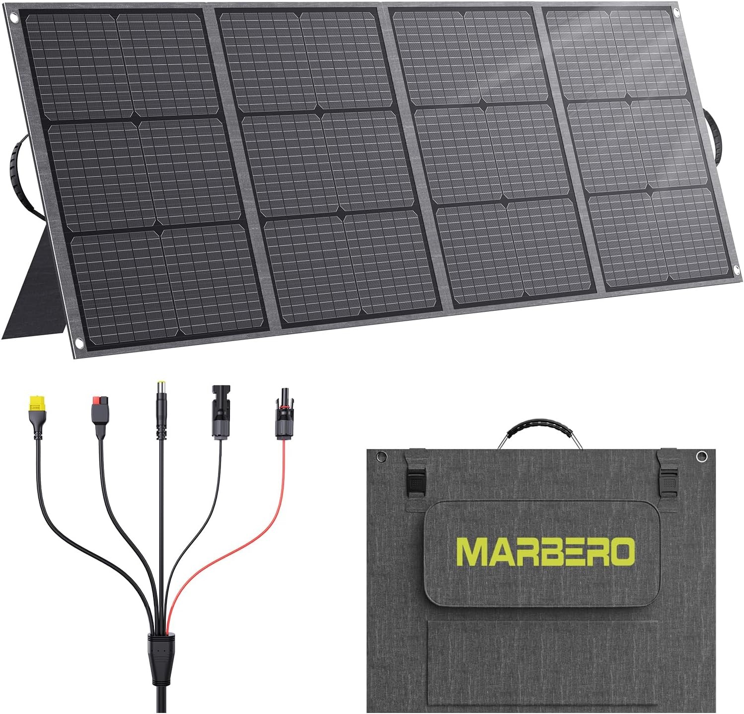 MARBERO 200W Portable Solar Panel Foldable IP68 for Power Station