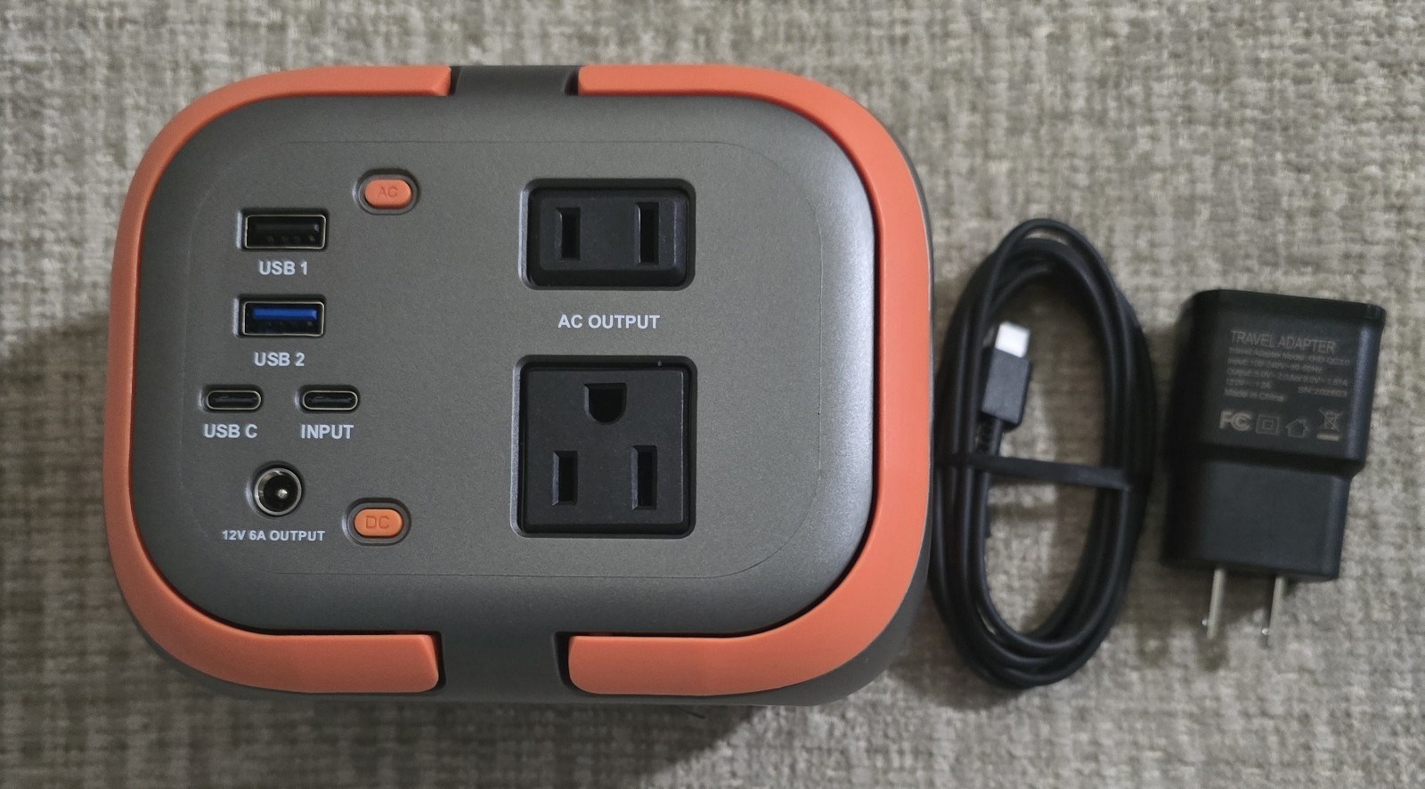 Power Station 120W, Power Bank with AC Outlet Usb-c, Portable Generator 97.6Wh