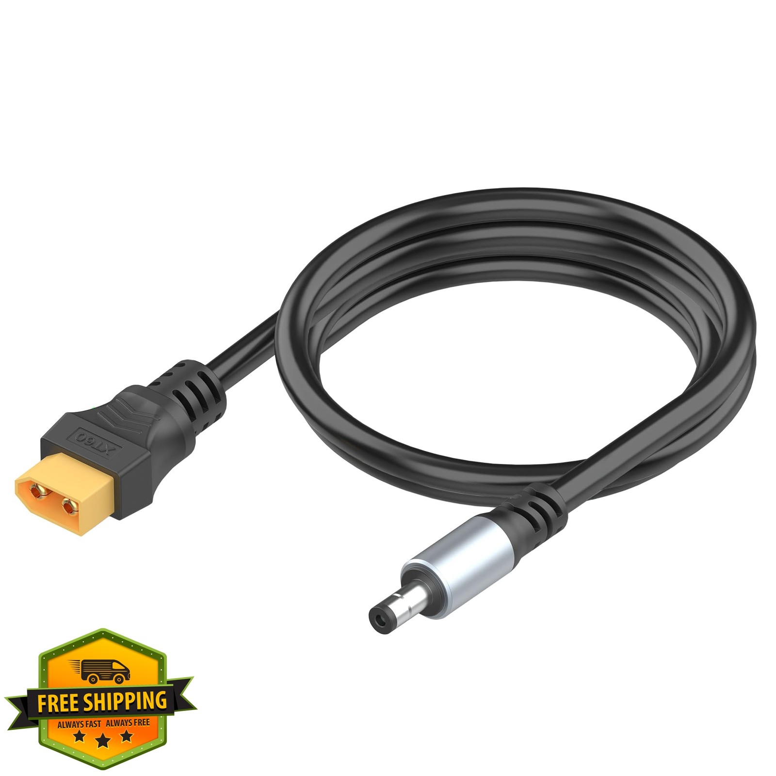 Magiclifee 3.3ft XT60 to DC5521 Cable