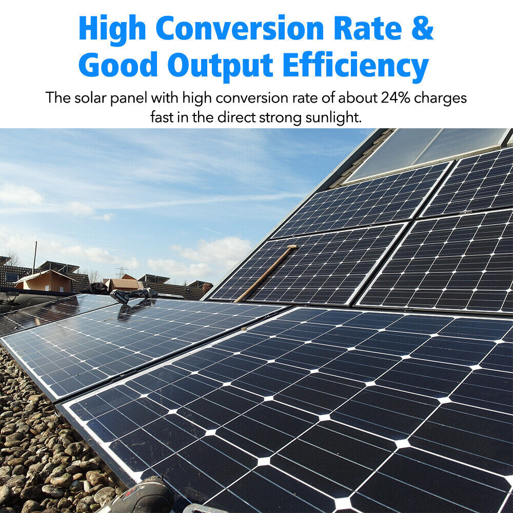 150W Mono Solar Panel for 12V-24V Solar Kit Off Grid With 30A Controller Free