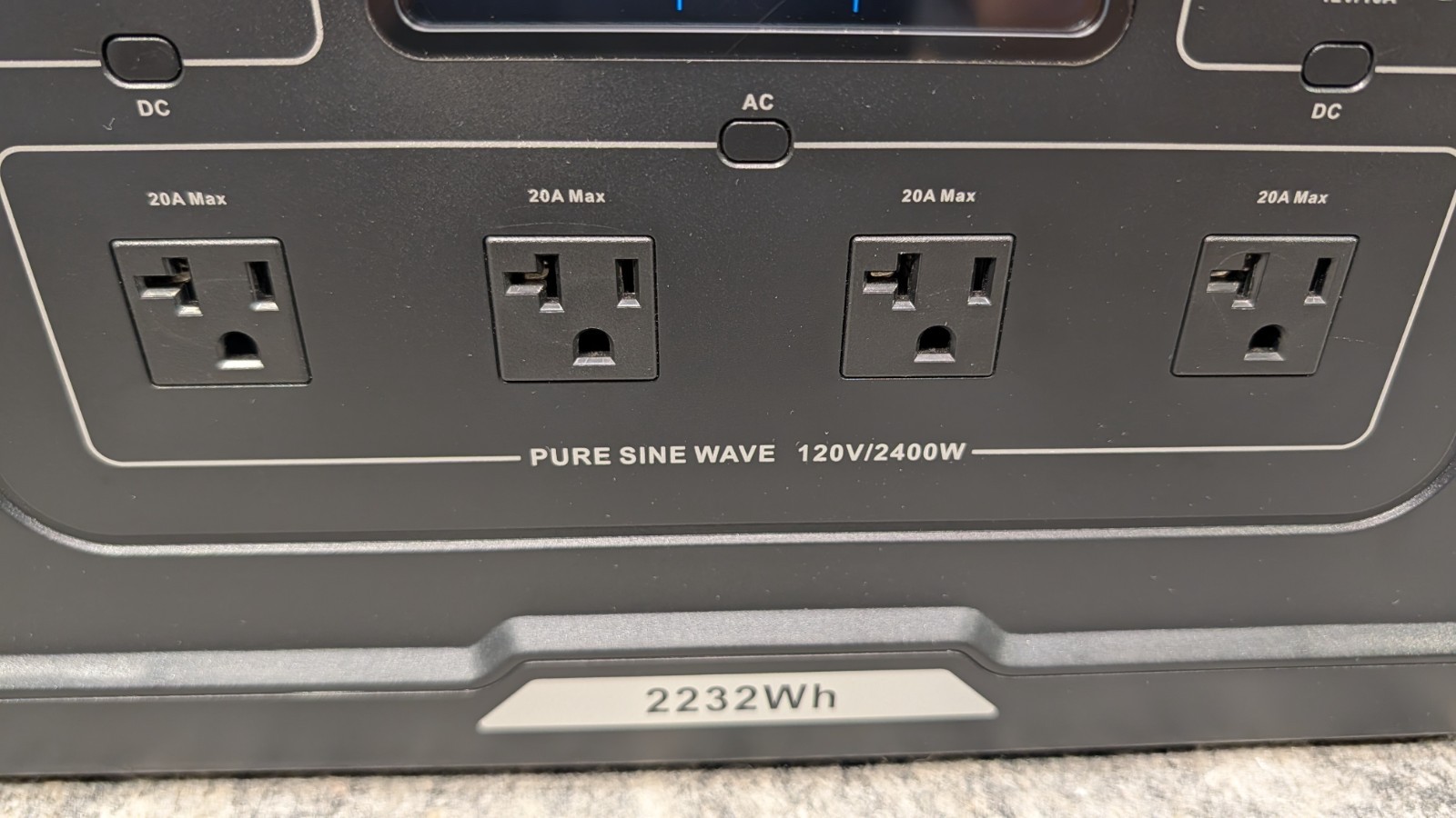 OUPES 2232Wh 2400W Exodus 2400 Lite Portable Power Station – For Parts/Repair