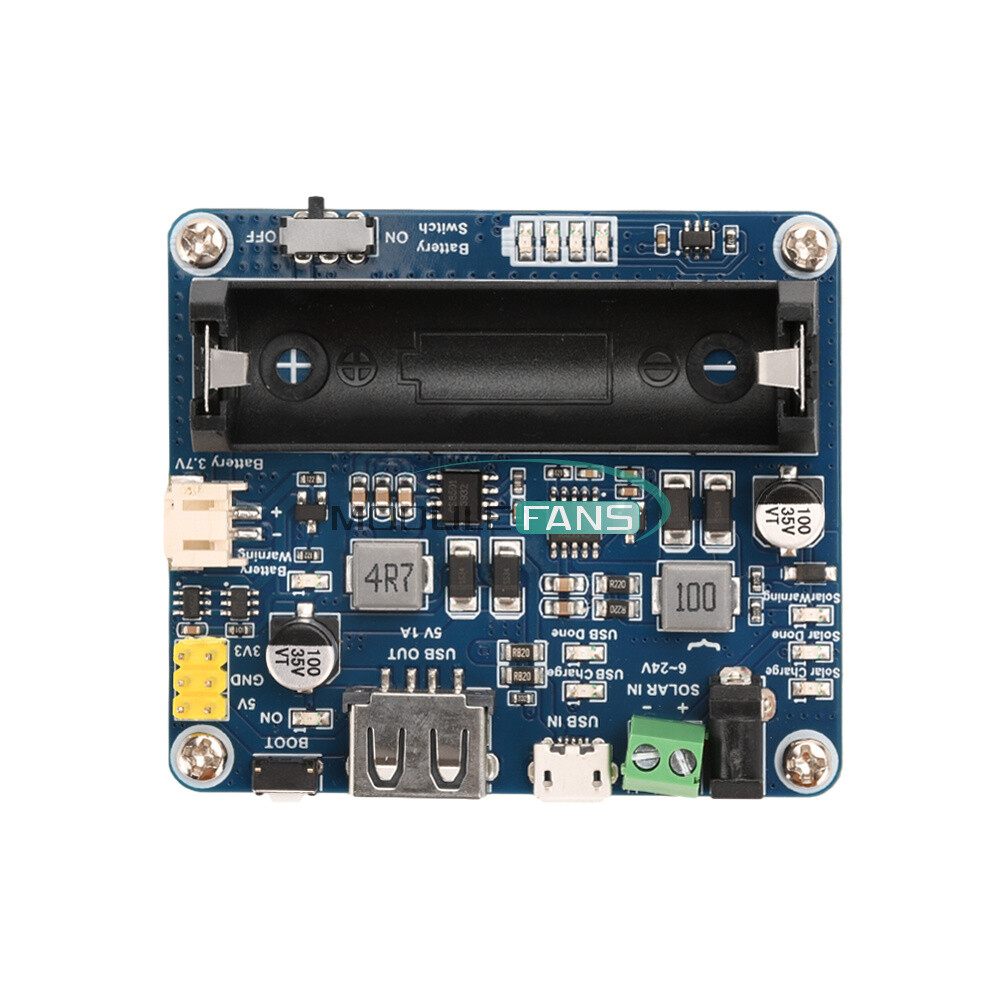 Power Manager Module for 6V~24V Solar Panel Support MPPT USB Battery Charging