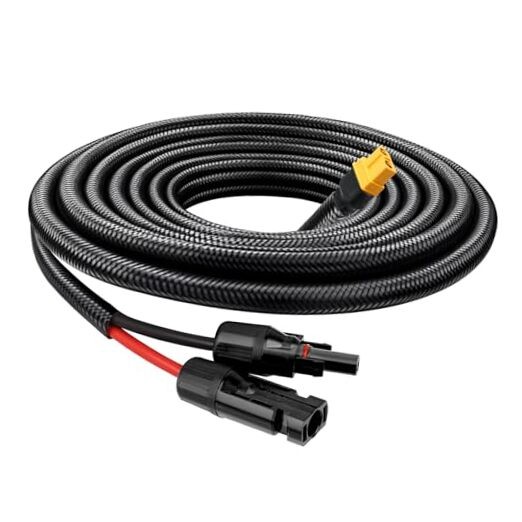 Solar to XT60 Cable 10AWG Adapter Cable for 6FT Solar
