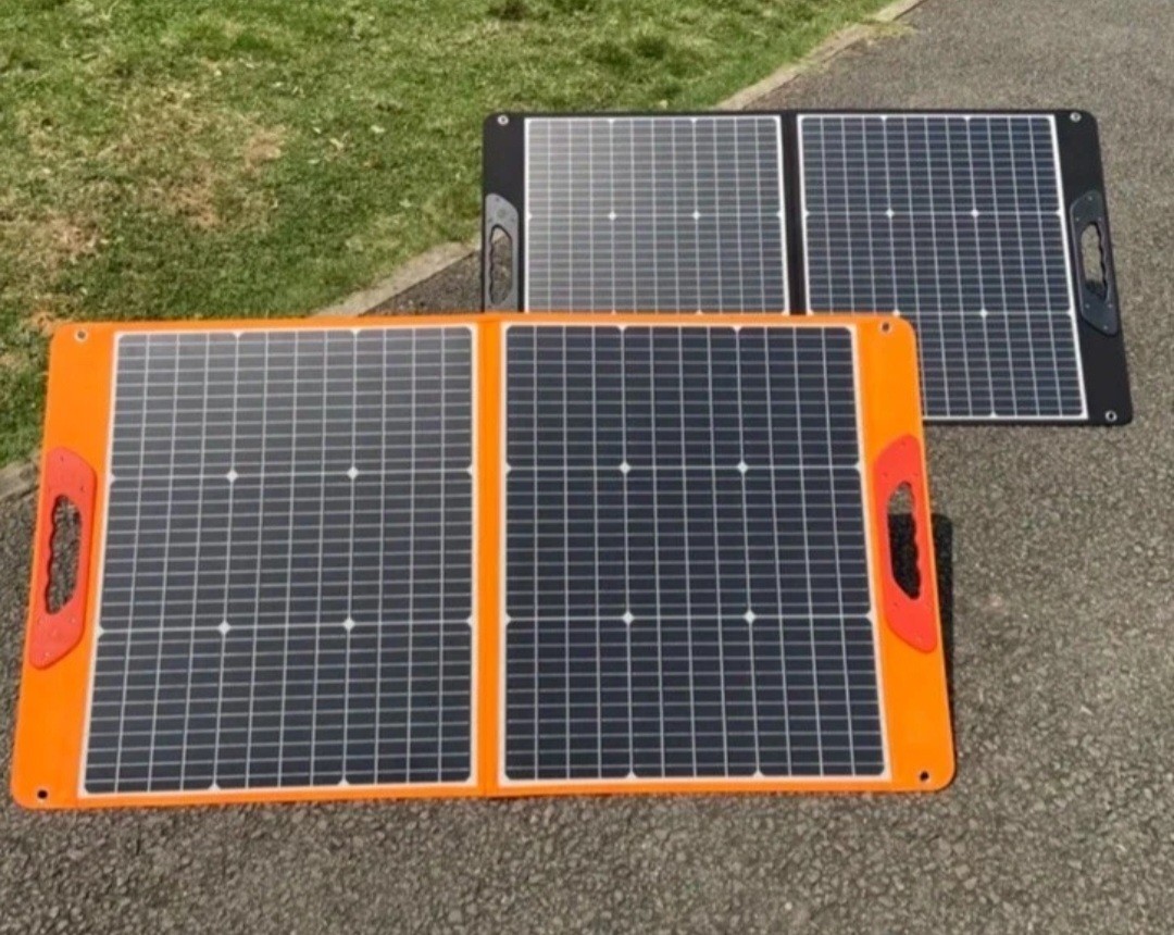 EL Solar 120W 18v Solar Panel – SP100BK1 Detachable Panels