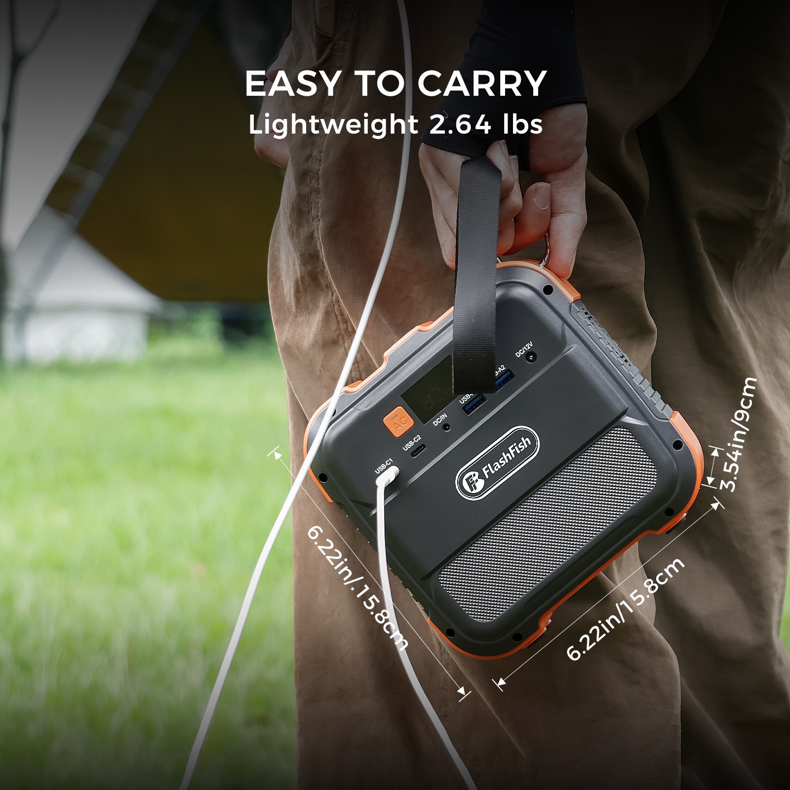 230V 120W Portable Power Station Generator with 100W Solar Panel for Camping