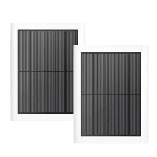 Ring Solar Panel(2nd Generation), 5W Ring Solar Panel Charger with 2Pack White