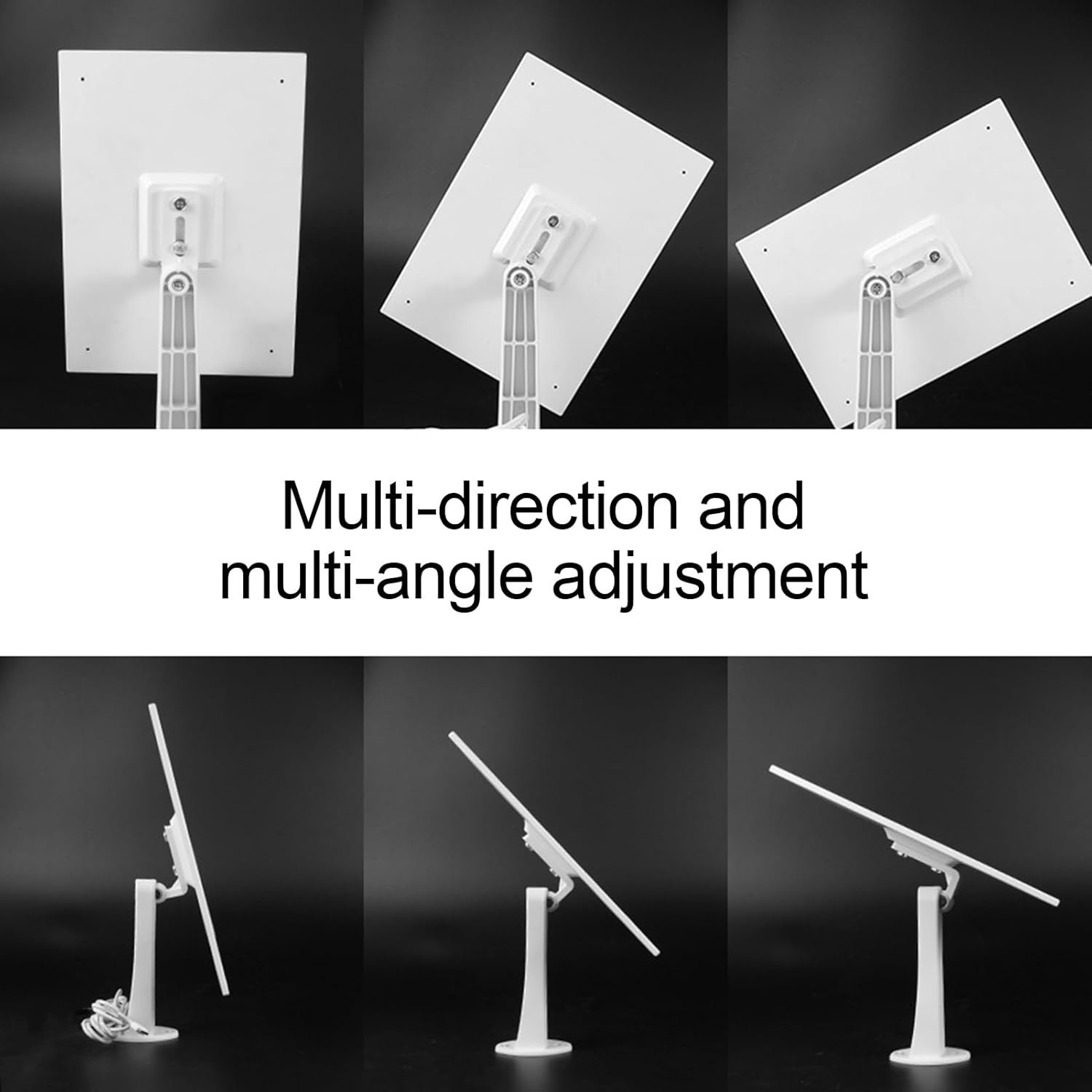 4 Pack Solar Panel for Ring Spotlight Camera/Stick Up Cam Battery Charger 8W 5V