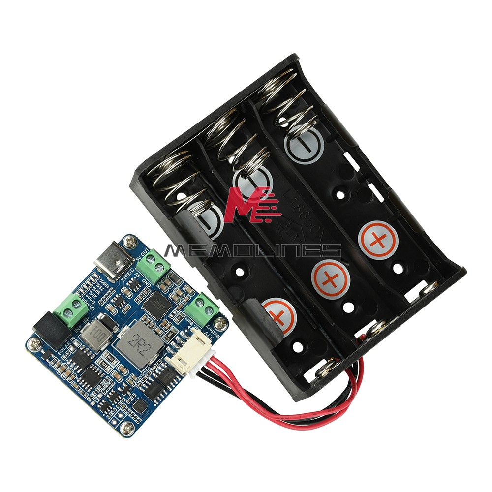 6-24V Solar Panel Power Management Module 5V 3A Supports MPPT, PD QC FCP SFCP