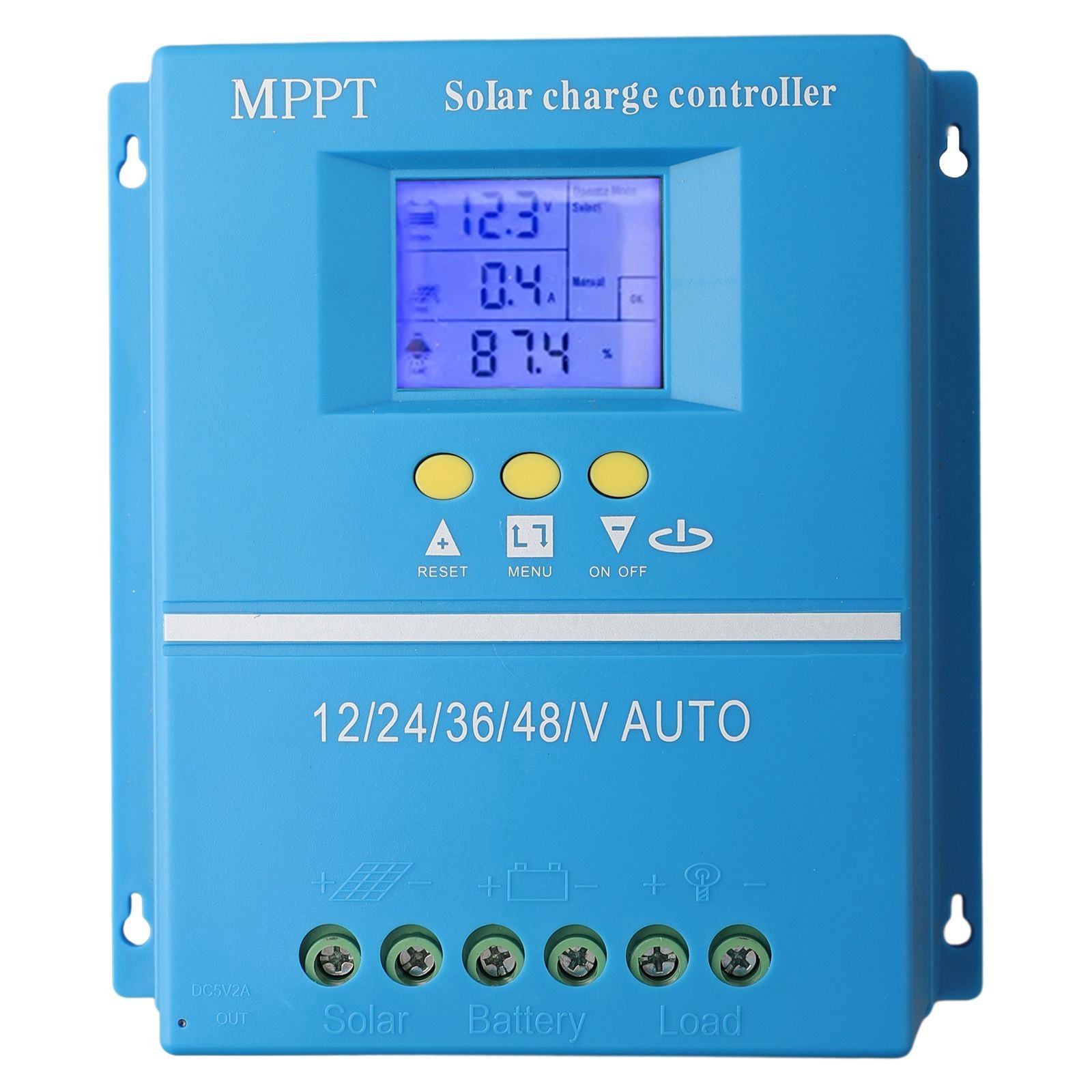 12V 48V For MPPT Solar Controller 80A 100A for Flood and GEL Battery Charging