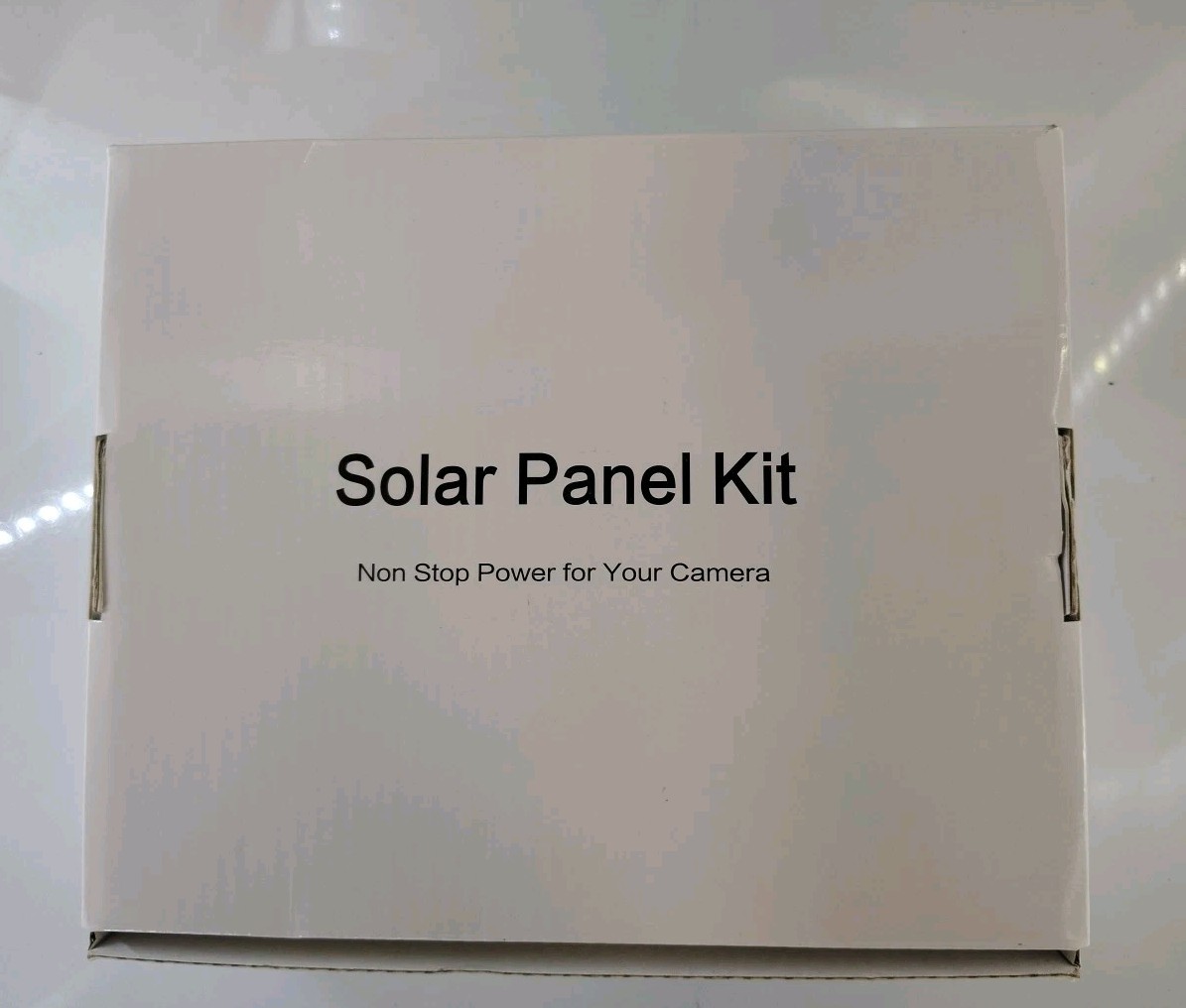 Solar Panel Kit 5V 3 Meter Cord (Universal For Video Door Bell) Fork Connector