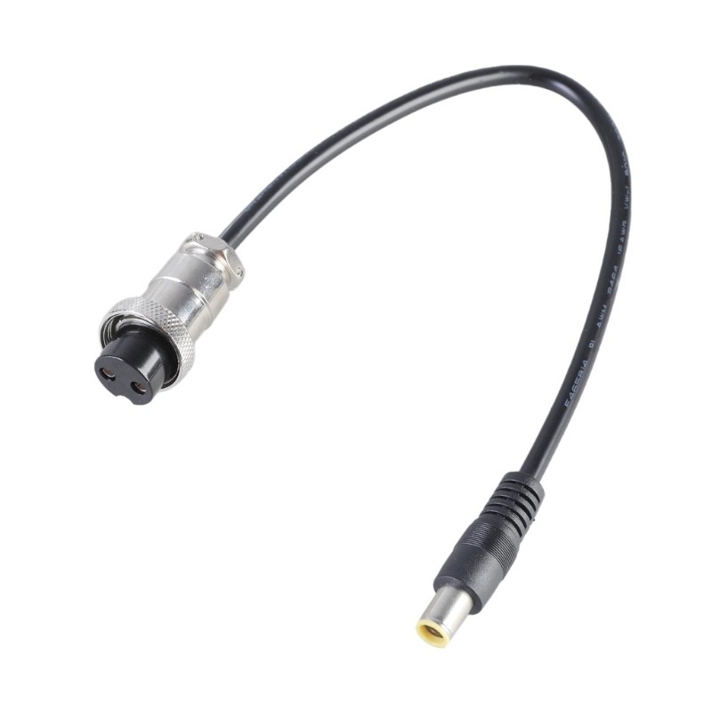 31cm DC7909 Male to GX20 Female Adapter Cord 150w Power Wire For Laptop Charging