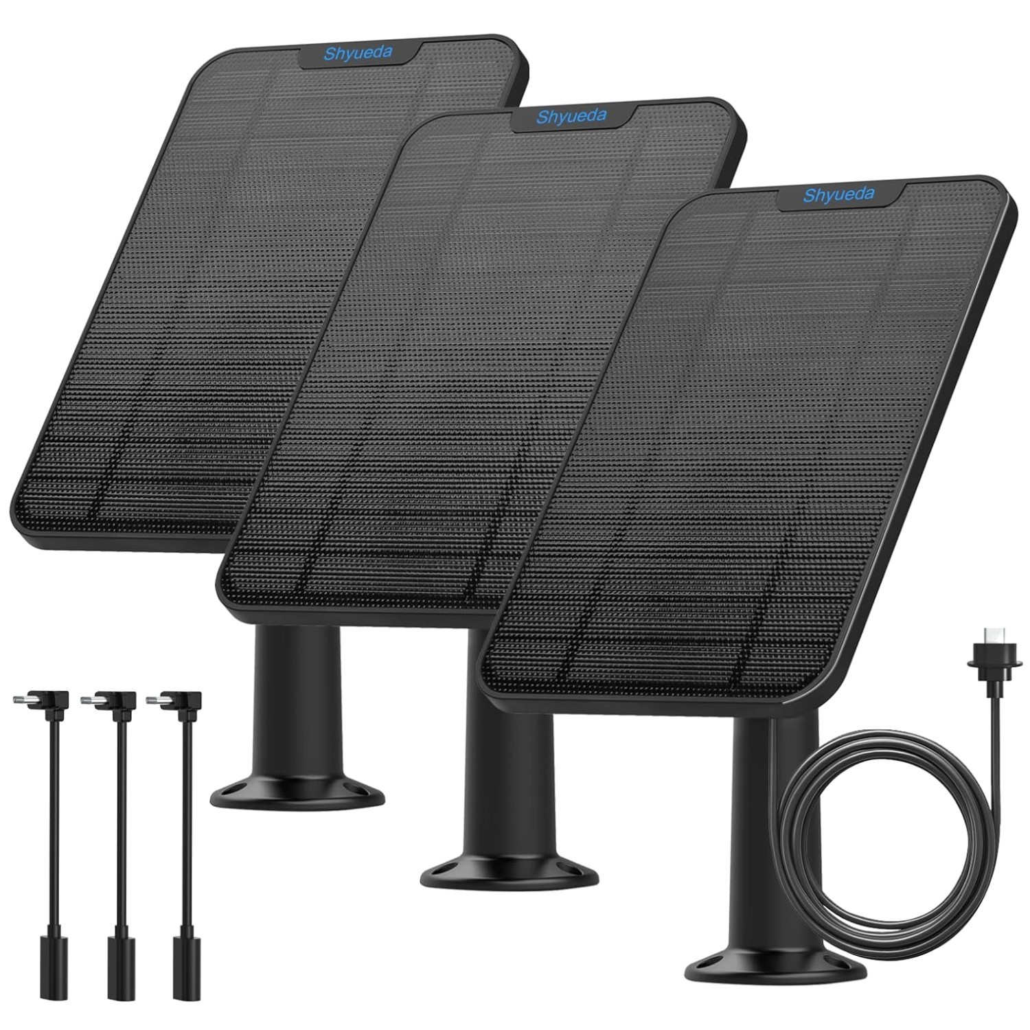 3-Pack Solar Panels for Blink 3rd Gen/XT2/4th Gen
