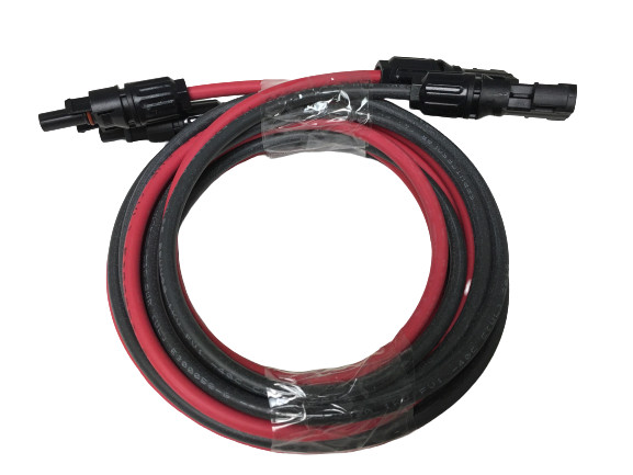 10 AWG Paired Black+Red PC Solar Panel wire with PV Connector