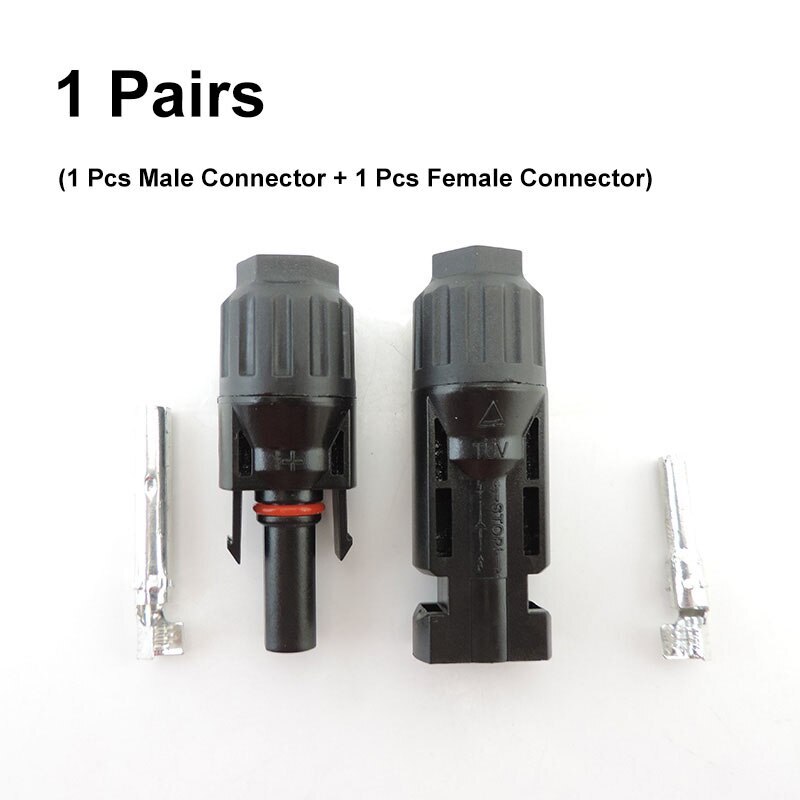 And Cable Solar Systems Plug for 30A Panels and power 1000V Connector female