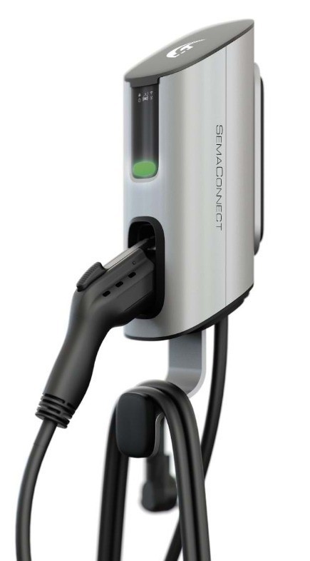 Level 2 EV Charger 12kw 50A 25ft J1772 14-50P/Hardwire WiFi SemaConnect By Blink